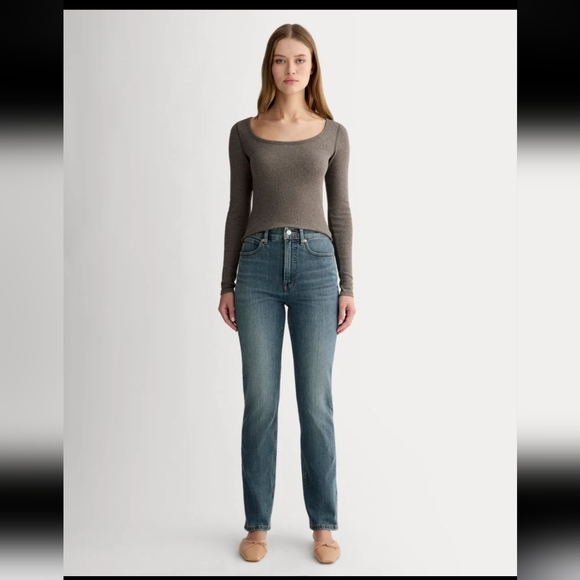 Everlane Denim - Everlane The Way-High Slim Jean, EUC